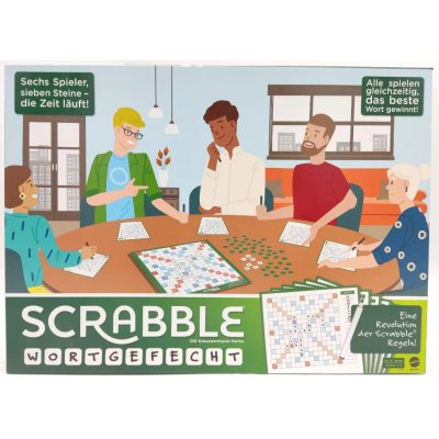 Scrabble Wortgefecht - Gesellschaftsspiel - Mattel