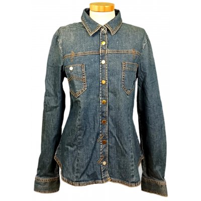 Armani Jeans Damen Jeans-Jacke blau Gr. 46