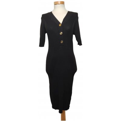 Guess Damen Strickkleid schwarz Gr. M