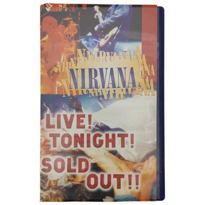 VHS "Nirvana Live! Tonight! Sold Out"