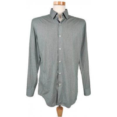 Hugo Boss Herren Hemd, blau/weiß - Gr. M 