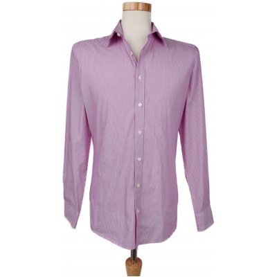 Finshley & Harding Herren Hemd, lila - Gr. M