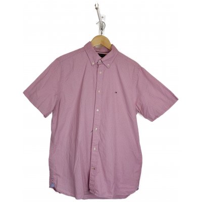 Tommy Hilfiger Herren Hemd cyklame Gr. L