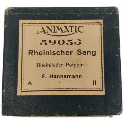 Musikrolle für ein altes Pianola (selbstspielendes Klavier)