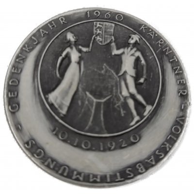 Anstecker "Kärntner Volksabstimmung " Gedenkjahr 1960