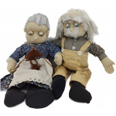 Puppen Pärchen "Oma und Opa"
