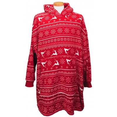 Dunnes Stores Unisex Weihnachtspullover-Decke gemustert Gr. 44-50
