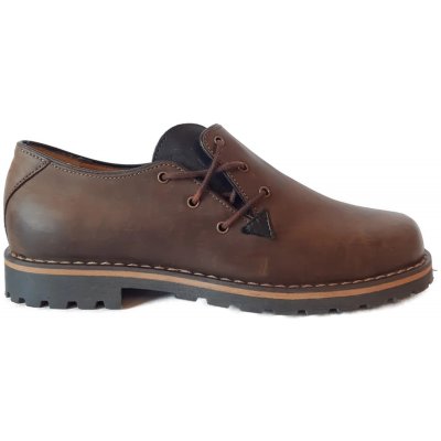 Fretz Men Herren Halbschuhe, braun patiniert - Gr. 40