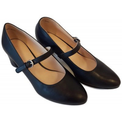 Graceland Damen Riemchen Pumps Kunstleder, schwarz - Gr. 37