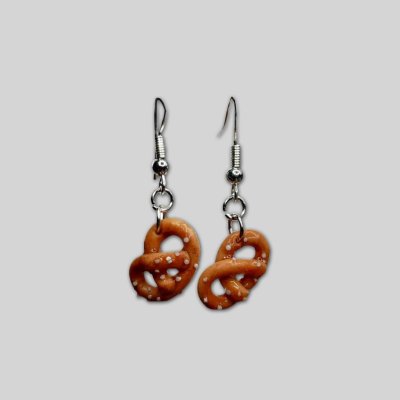 Brezel-Ohrringe