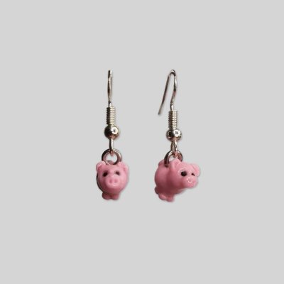 Schweinchen-Ohrringe