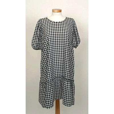 H&M Divided Midikleid kariert Gr. L