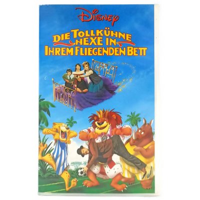 VHS "Die Tollkühne Hexe in Ihrem fliegenden Bett"