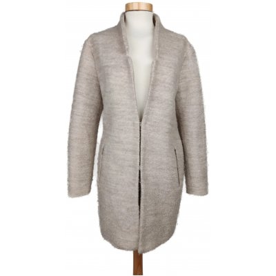 Esprit Damen Wollmantel, beige - Gr. L