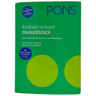 PONS Großwörterbuch Französisch 2006