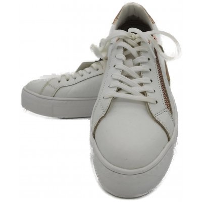 Tamaris Damen Sneaker weiß/rosegold