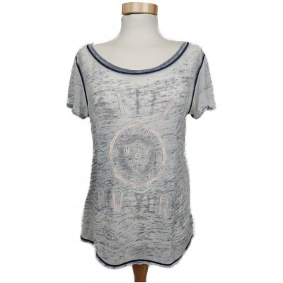Abercrombie & Fitch Damen T-Shirt gemustert Gr.S
