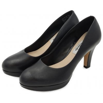 Clarks Damen Pumps schwarz Gr. 37½