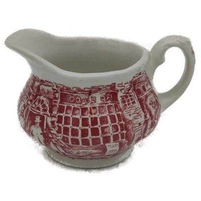 Royal Tudor Milchkännchen rot England