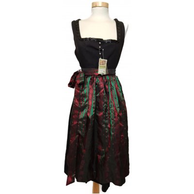 Der Wildschütz Damen Dirndlkleid schwarz Gr. 38