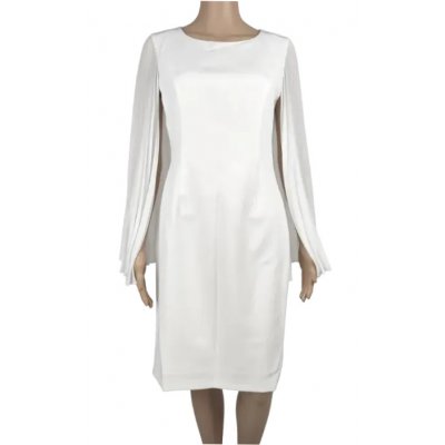 Vintage APART GLAMOUR Damen Kleid, weiß - Gr. S