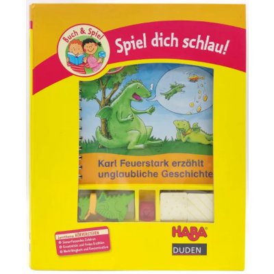 Karl Feuerstark erzählt unglaubliche Geschichten - Buch & Spiel, Haba