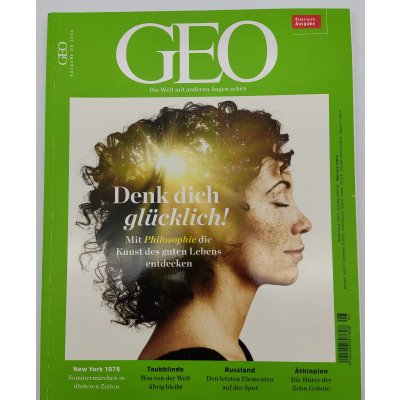 Zeitschrift "Geo - Das Leben mit anderen Augen sehen" 08/2018