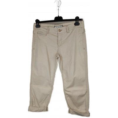 Abercrombie & Fitch Damen Hose Capri beige Gr. 2