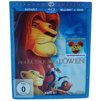 Disney Blue Ray + DVD Diamond Edition "Der König der Löwen"