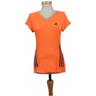 Adidas Damen T-Shirt orange Gr. XS (30/32)
