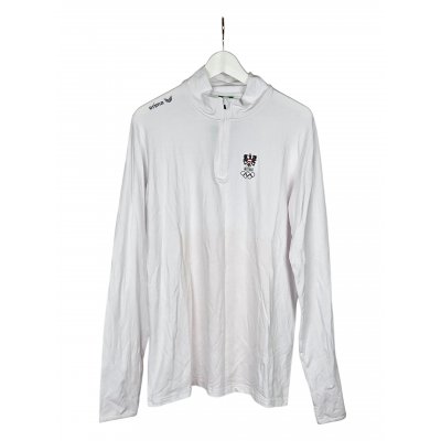 ERIMA Herren Sport Rolli Halfzip "Austria", weiß - Gr.XXL