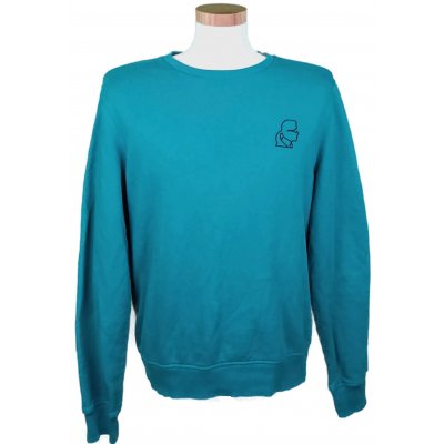 Karl Lagerfeld Herren Sweater petrol in Gr. L