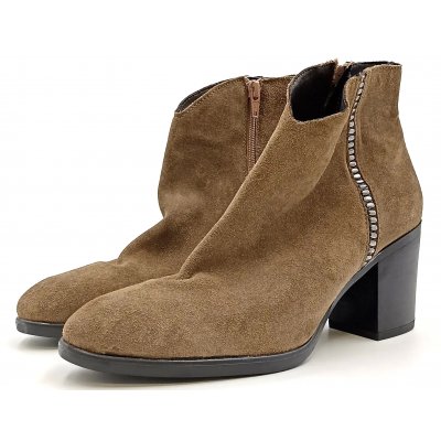 Benvenuti Wildlederstiefel Damen braun Gr. 39