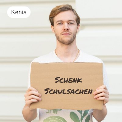 Schenk Schulsachen für Kinder in Kenia