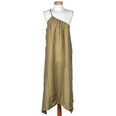 ZARA Damen Midikleid, grün - Gr. EUR L