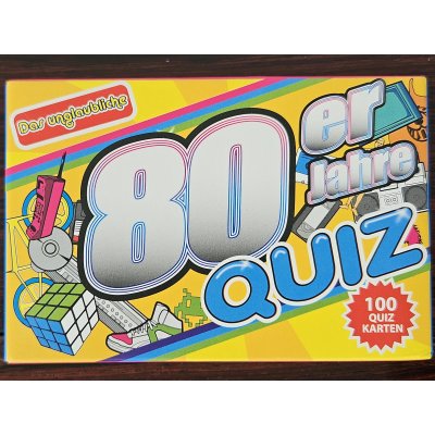 Der unglaubliche 80er Jahre Quiz - Gesellschaftsspiel - Mags
