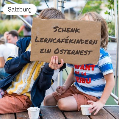Schenk Lerncafékindern ein Osternest