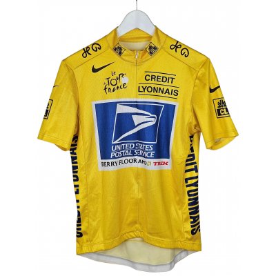 NIKE Herren Fahrrad Trikot "Tour de France", gelb - Gr. L