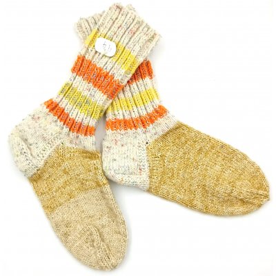 Handgestrickte Wollsocken Gr. 44