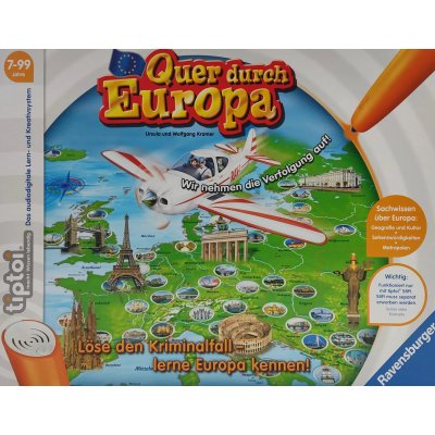 tiptoi® Quer durch Europa - Lernspiel - Ravensburger