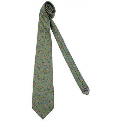 Vintage Herren Seidenkrawatte gemustert 