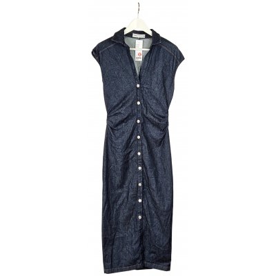 ZARA Damen Jeanskleid, marine - Gr. S