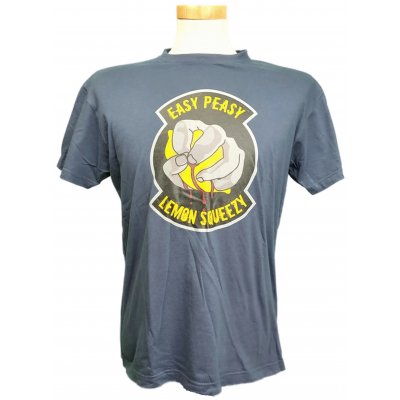 Sprüche Herrenshirt blau Gr. M