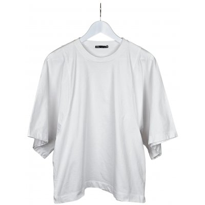 ZARA Damen T-Shirt, weiß - Größe M