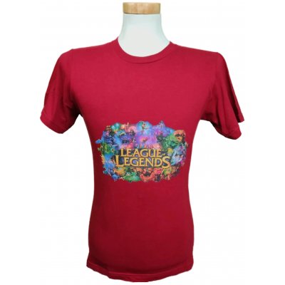 League Legends Herrenshirt rot Gr. S