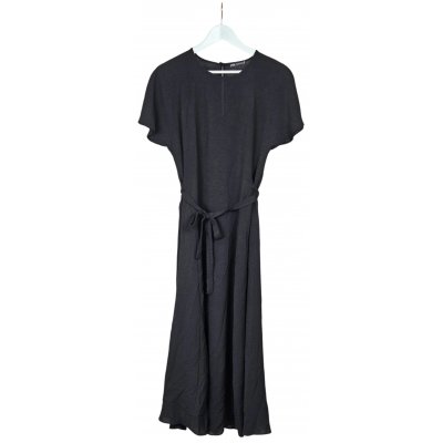 ZARA Damen Maxikleid, schwarz - Gr. L