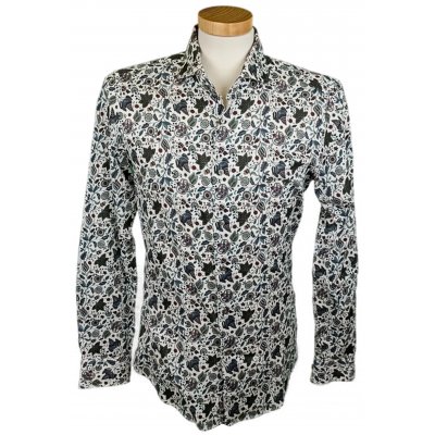 Joop! Slim Fit Herrenhemd gemustert Gr. 40