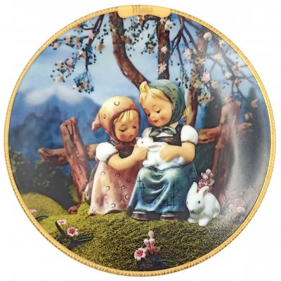 Sammelteller „Kindheitsfreuden der Jahreszeiten“ von M.I. Hummel - März (Teller A 173)