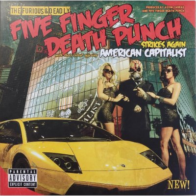 LP Vinyl Five Finger Death Punch "American Capitalist"