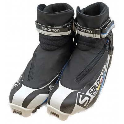 Salomon Herren-Langlaufschuhe schwarz/weiß Gr. 42